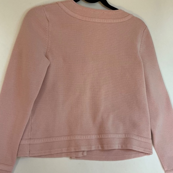 Talbot’s Women’s pink cardigan pink buttons and pockets Size M/P - Picture 4 of 4